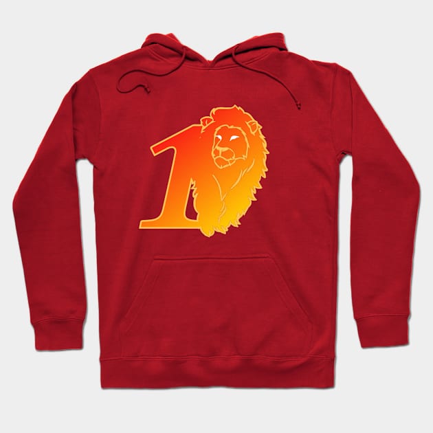 Lion No.1 Hoodie by Skorretto